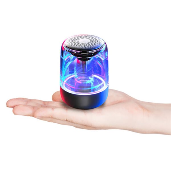 Portable Speakers Bluetooth Column Wireless Bluetooth Speaker Powerful Bass Radio with Variable Color LED Light - Image 2