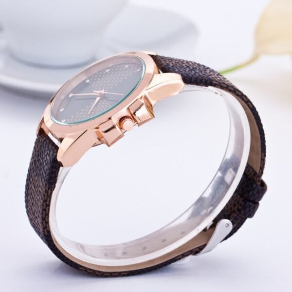 Fashion Personality Plaid Men's Casual Watch - Image 5