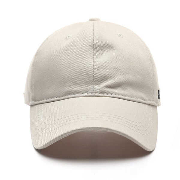 Soft top cap with side letter embroidery - Image 3