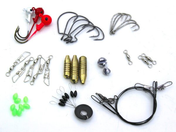 Fishing Gear Sequined Soft Bait Set - Image 3